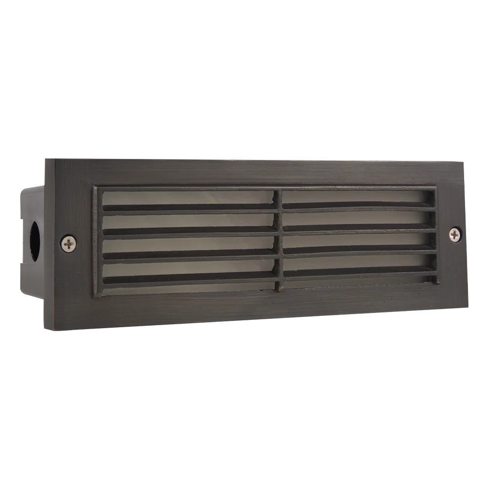 Abba Lighting STB03 3W LED AC/DC 12V COB Dark Brass Step Light