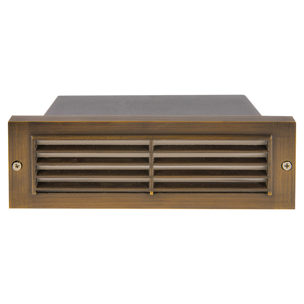 Abba Lighting STB03 3W LED AC/DC 12V COB Natural Brass Step Light