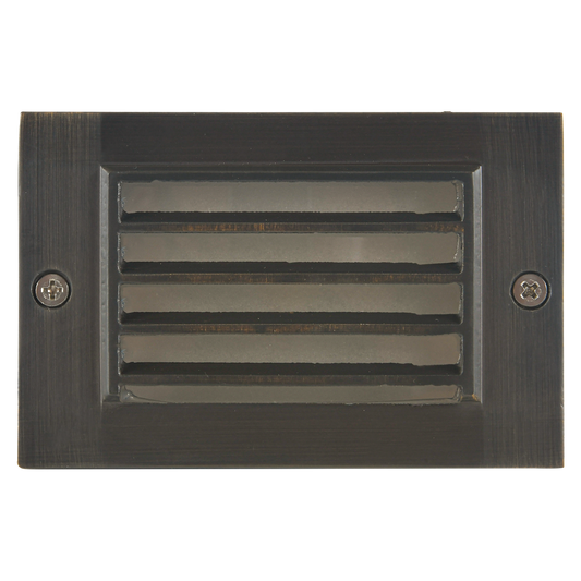 Abba Lighting STB07 2W LED AC/DC 12V Dark Brass Step Light