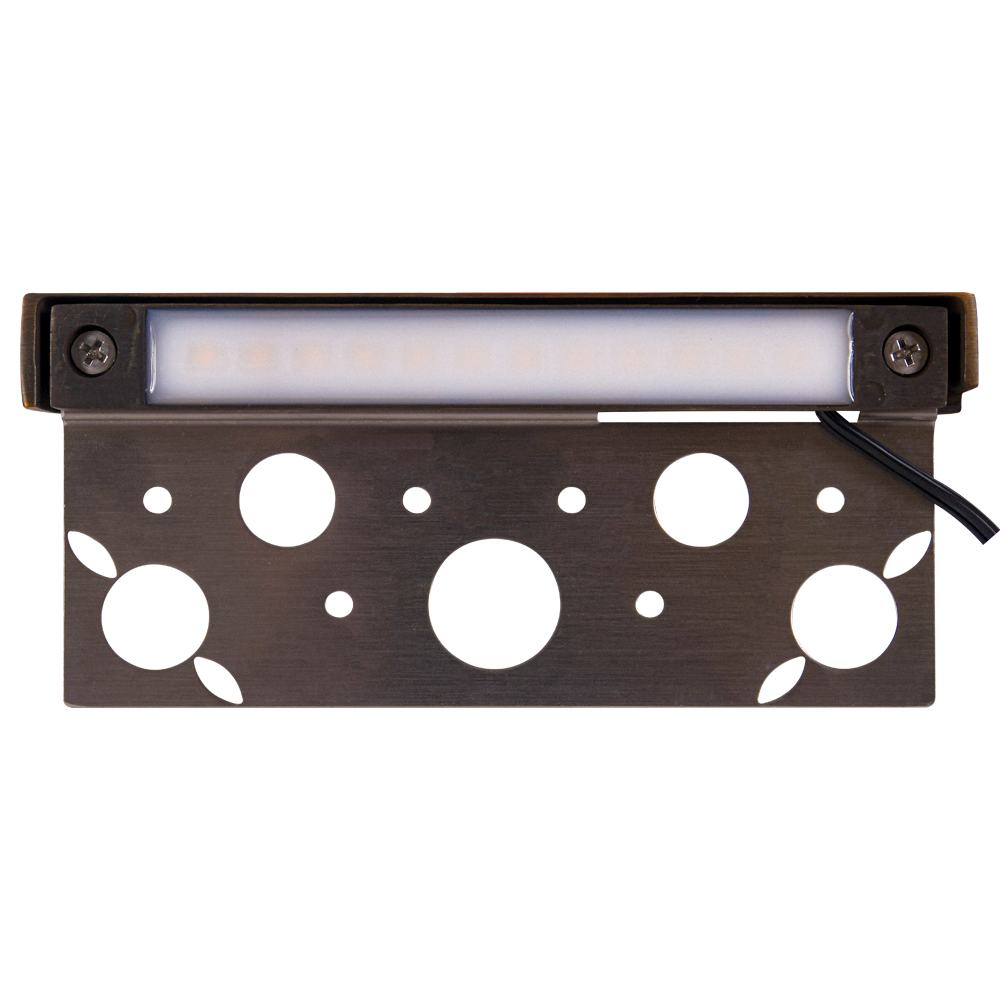 Abba Lighting STB12 3W AC/DC LED 12V 3000K Brass Hardscape/Edge Light