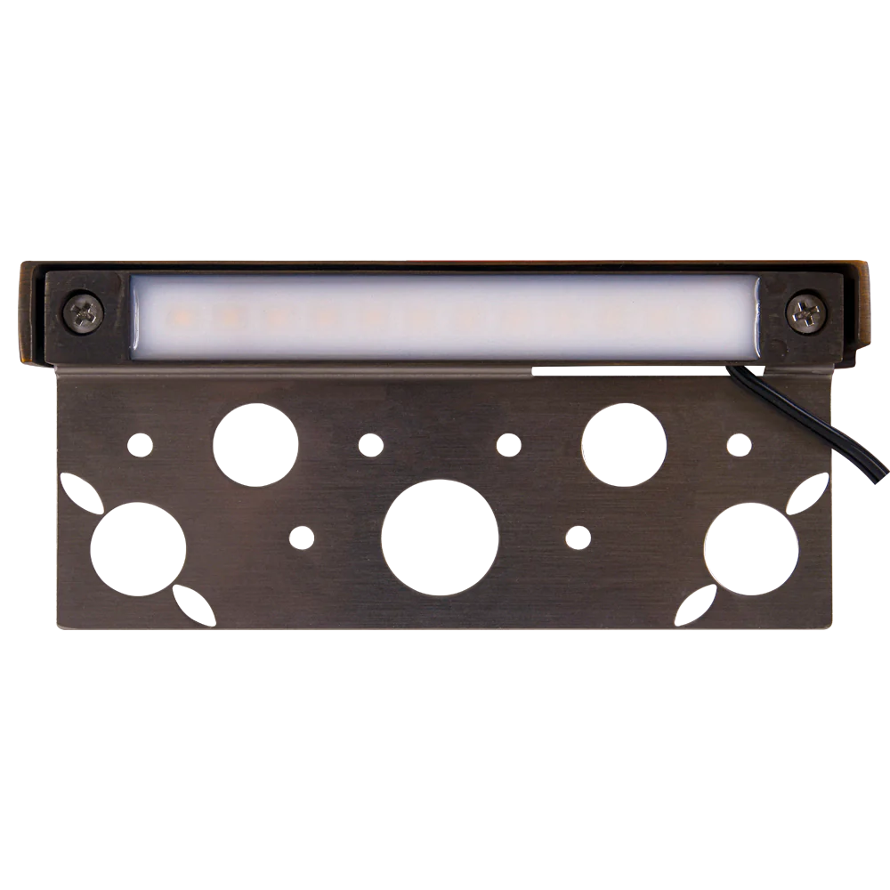 Abba Lighting STB12 3W AC/DC LED 12V 5000K Brass Hardscape/Edge Light