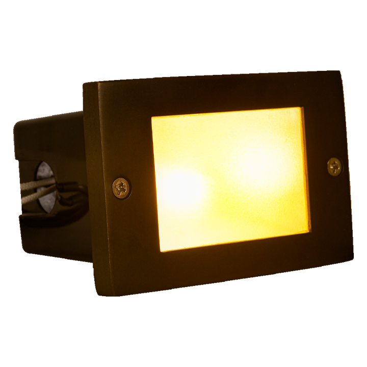 Abba Lighting STB15 12V Dark Brass Step Light