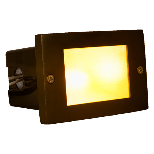 Abba Lighting STB15 12V Dark Brass Step Light