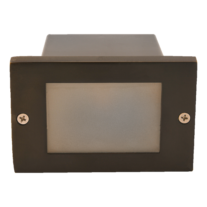 Abba Lighting STB15 12V Nattural Brass Step Light