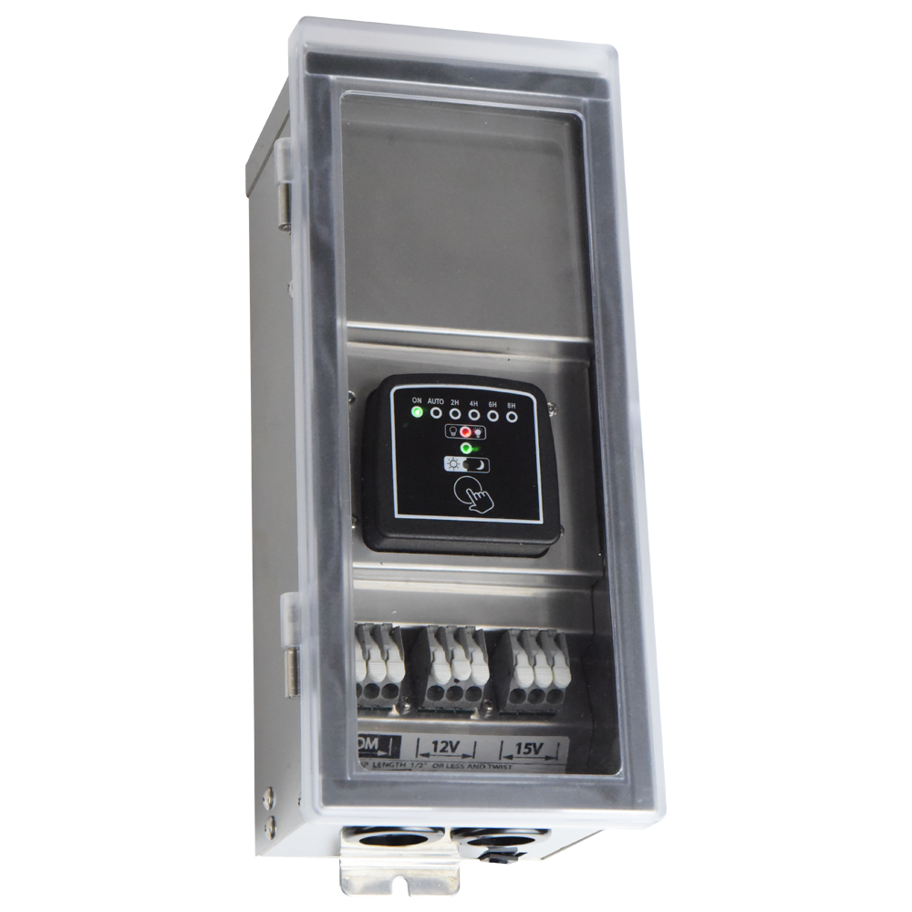 Abba Lighting STS150 150W Digital Stainless Steel Transformer