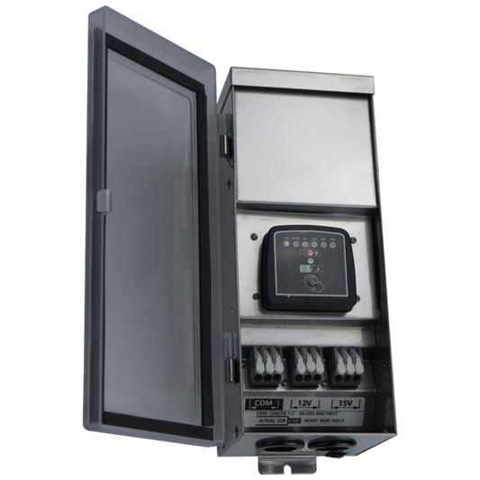 Abba Lighting STS150 150W Digital Stainless Steel Transformer