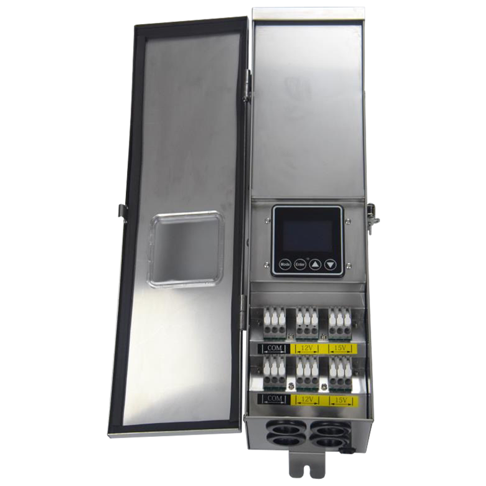 Abba Lighting STS600 600W Digital Stainless Steel Transformer