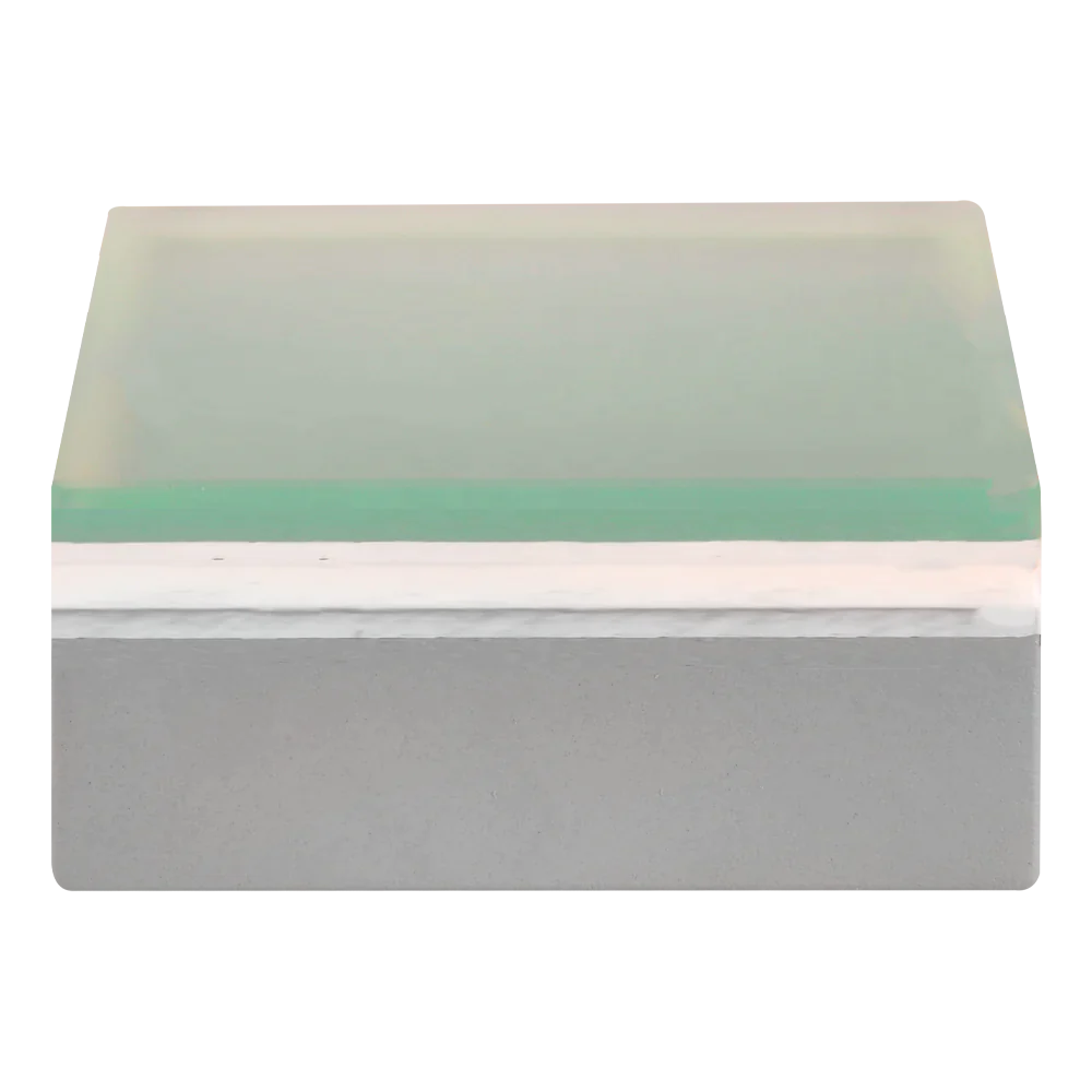 Abba Lighting Square Shaped 1.3W LED 12V DC White with Frosted Tempered Glass 3000K Brick Light