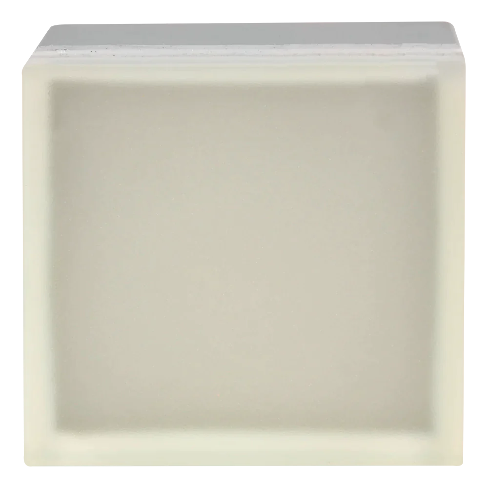 Abba Lighting Square Shaped 1.3W LED 12V DC White with Frosted Tempered Glass 3000K Brick Light