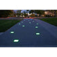 Abba Lighting Square Shaped 1.3W LED 12V DC White with Frosted Tempered Glass RGB Brick Light