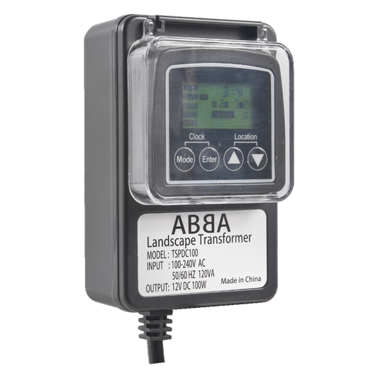 Abba Lighting TSPDC100 100W DC 12V Transformer