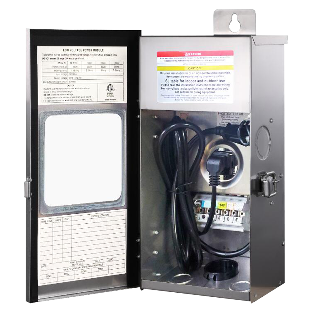 Abba Lighting TSR300 300W AC Multi-Tap Output 12V, 15V Transformer