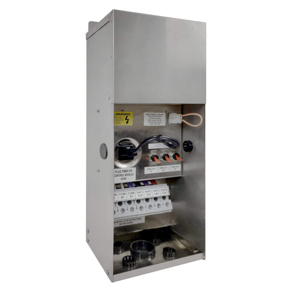 Abba Lighting TSR900 900W Manual Stainless Steel Transformer