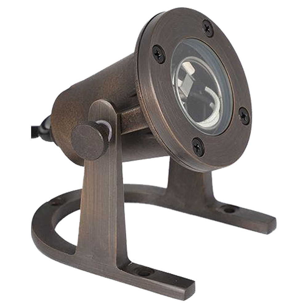 Abba Lighting ULB01 MR16 LED 12V Brass Underwater Light