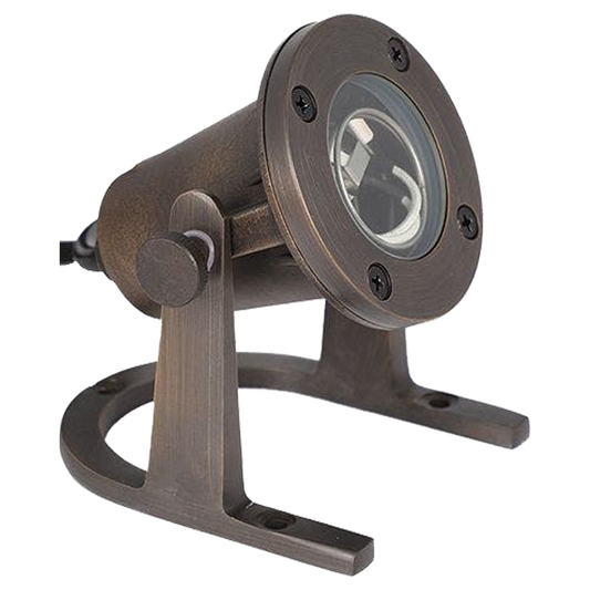 Abba Lighting ULB01 MR16 LED 12V Brass Underwater Light