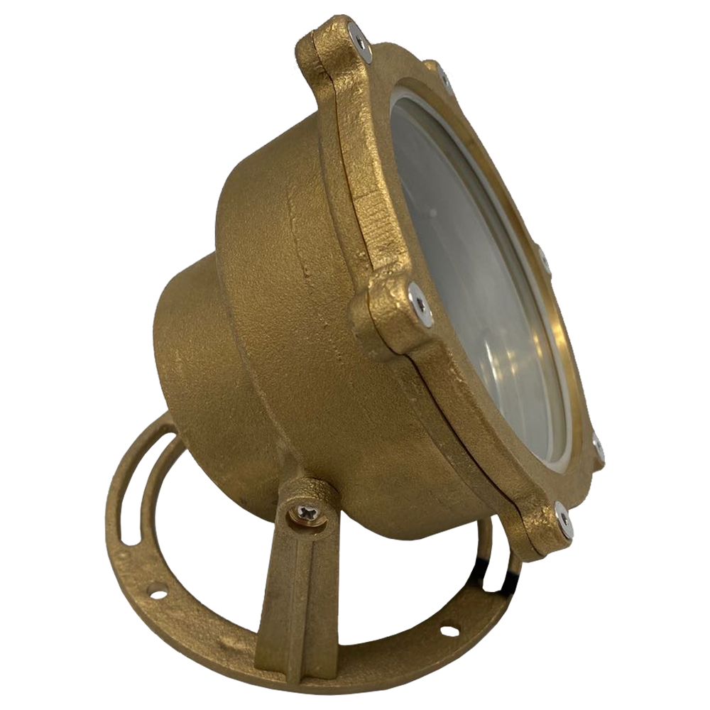 Abba Lighting ULB02 12V Brass Flood/Underwarer Pond Light
