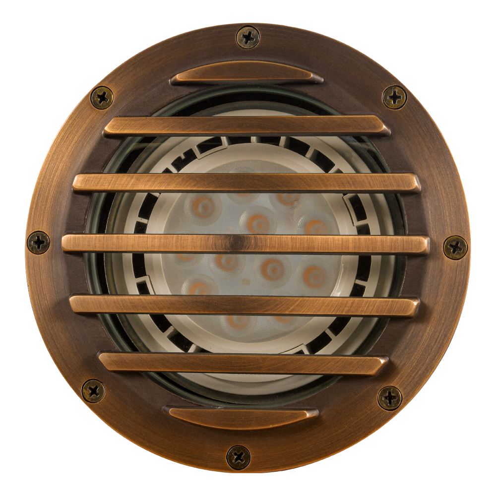 Abba Lighting UNB01 PAR36 12V Brass Well Light