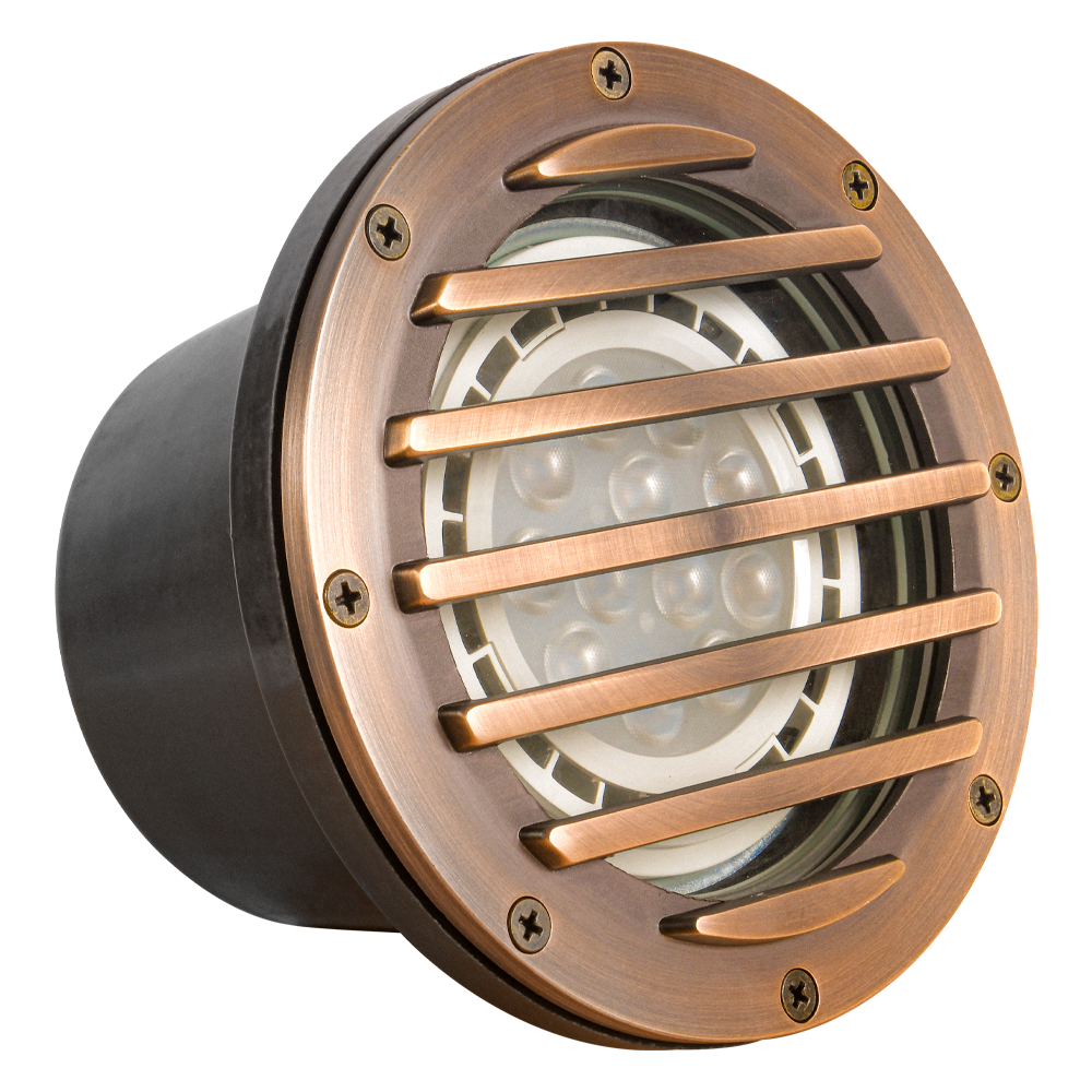 Abba Lighting UNB01 PAR36 12V Brass Well Light