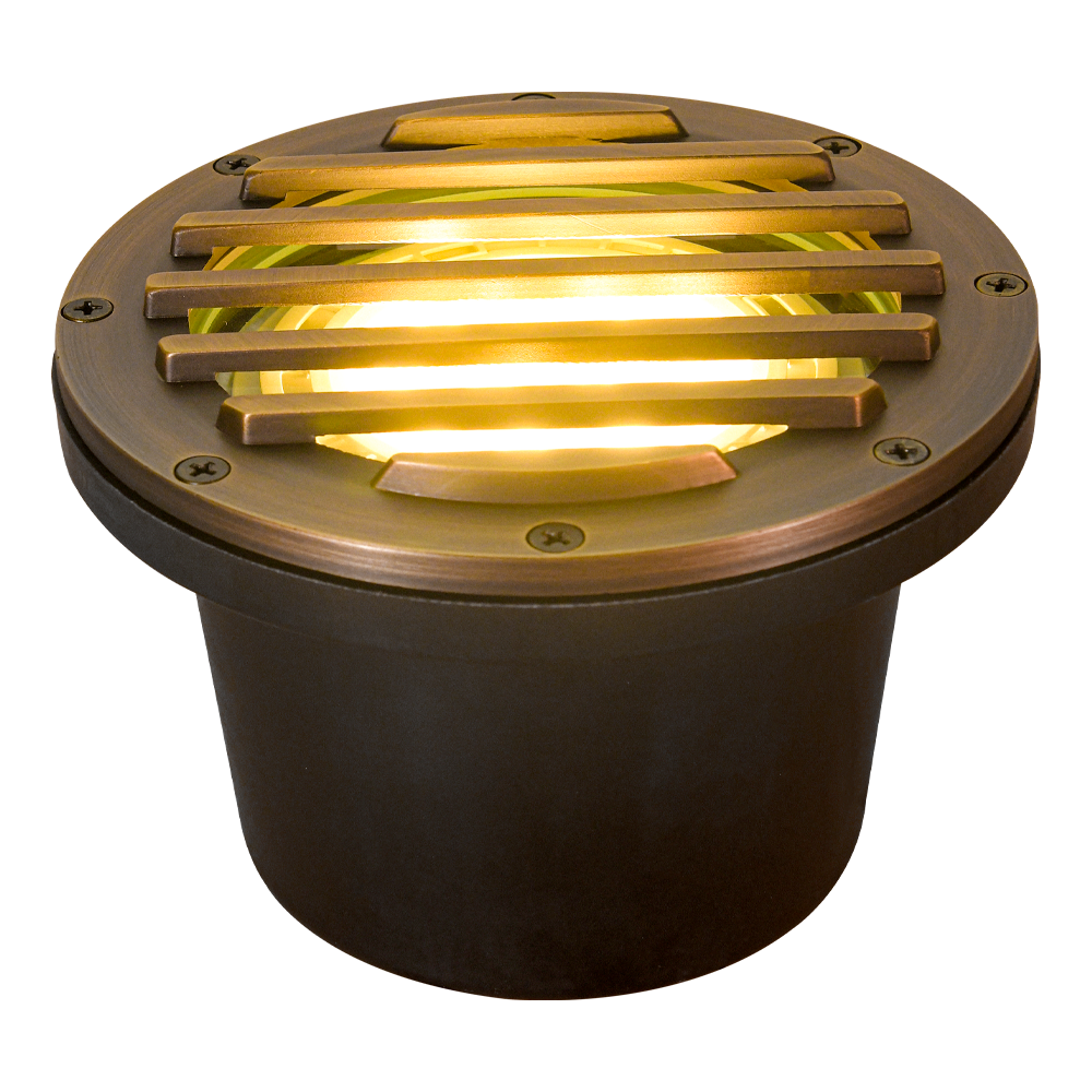 Abba Lighting UNB01 PAR36 12V Brass Well Light