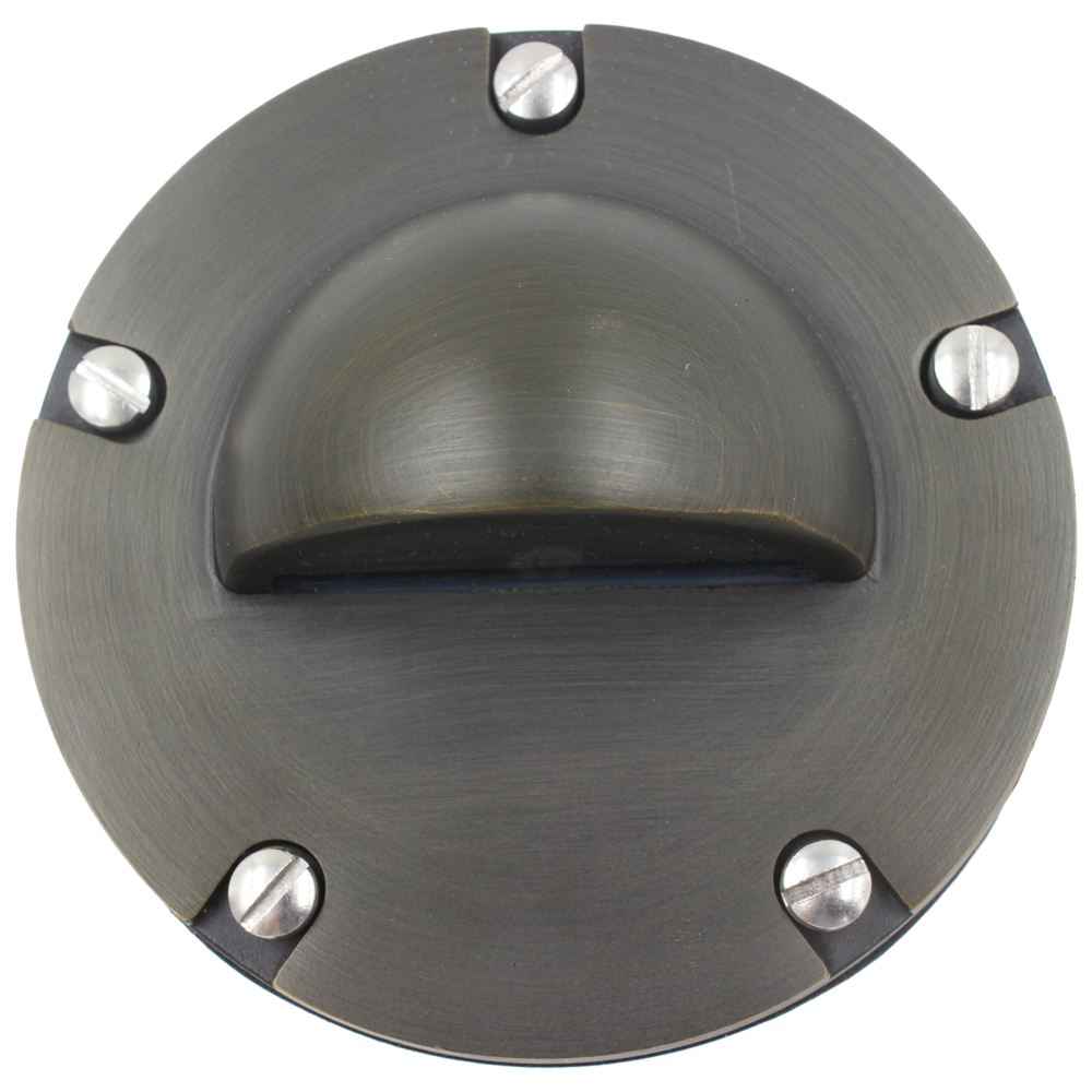 Abba Lighting UNB02 MR16 12V Brass Half-Moon Well Light