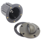 Abba Lighting UNB02 MR16 12V Brass Half-Moon Well Light