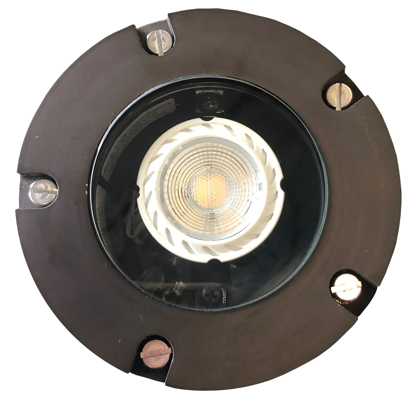 Abba Lighting UNB04 MR16 LED 12V Dark Brass Well Light