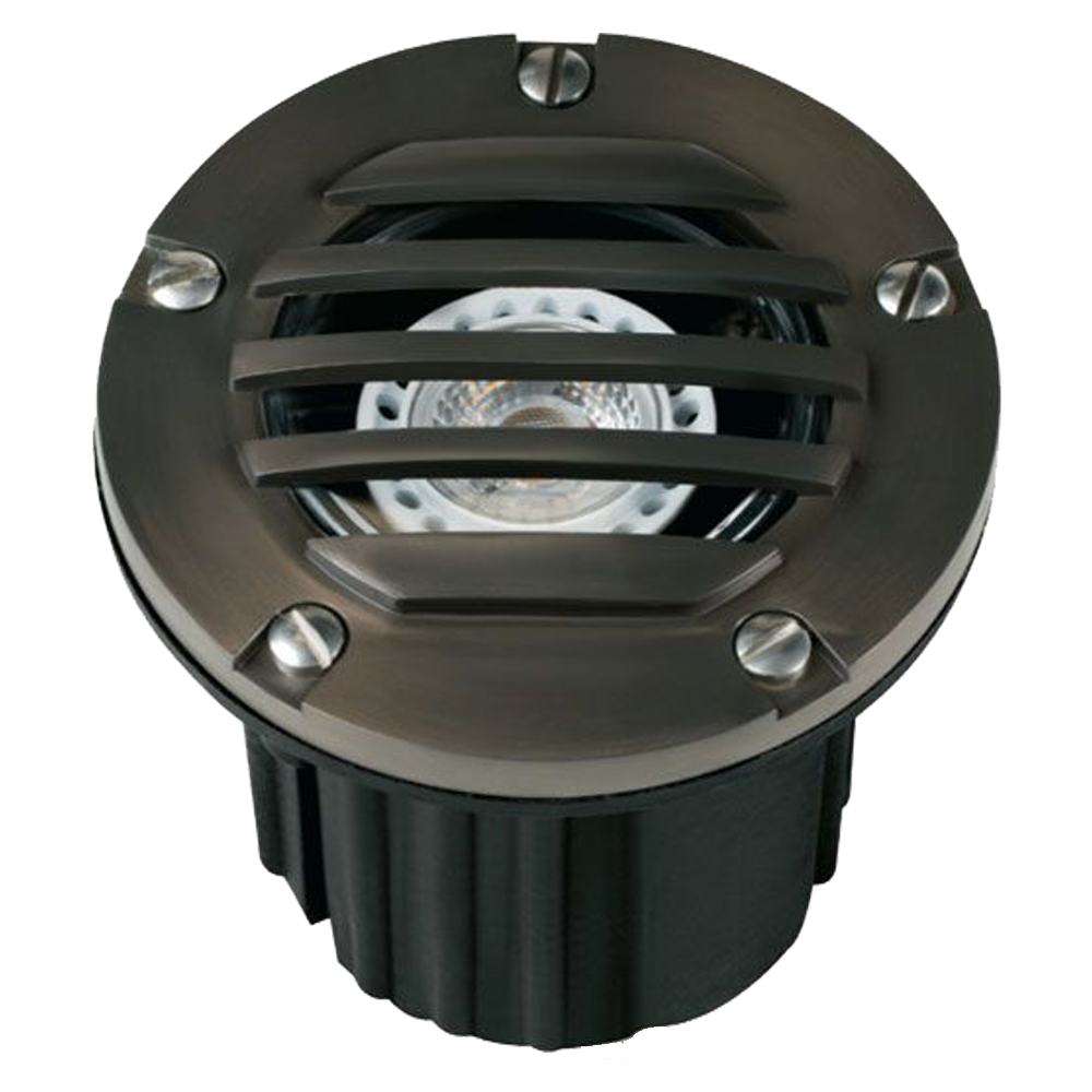 Abba Lighting UNB06 MR16 LED 12V Dark Brass Well Light