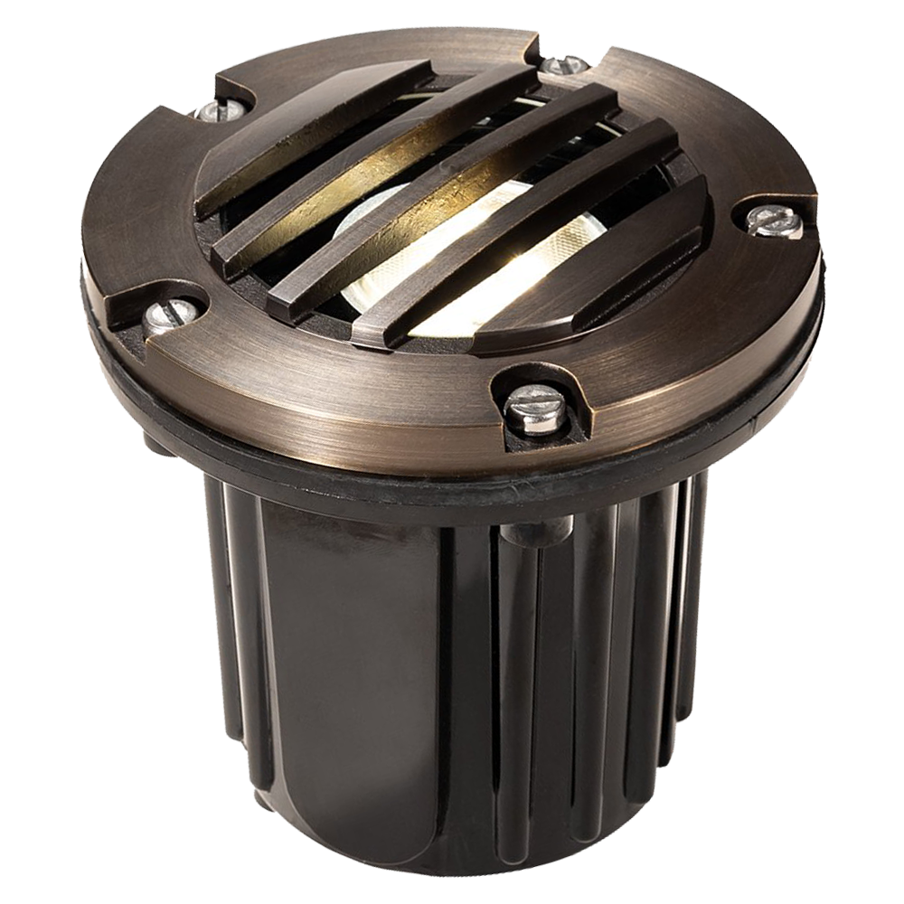 Abba Lighting UNB06 MR16 LED 12V Dark Brass Well Light