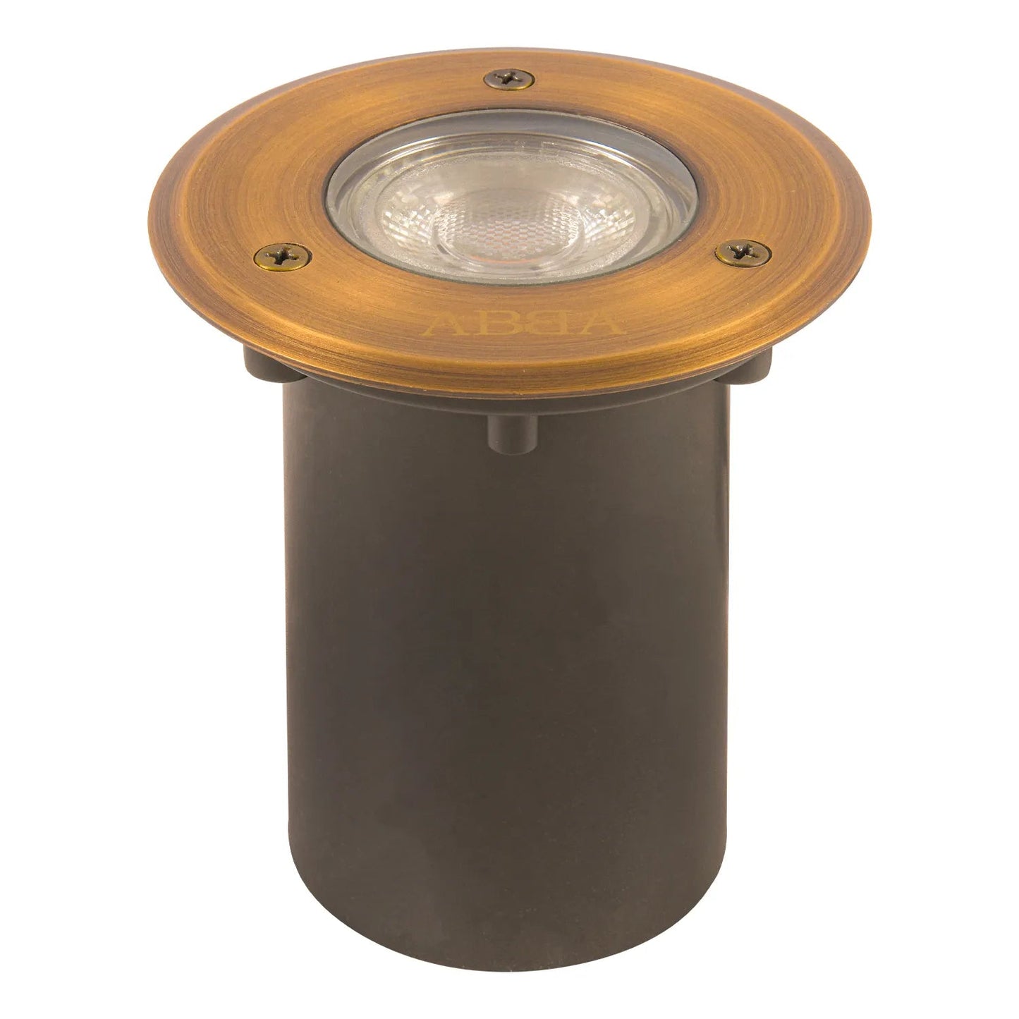 Abba Lighting UNB12 MR16 LED 12V Cast Brass Well Light