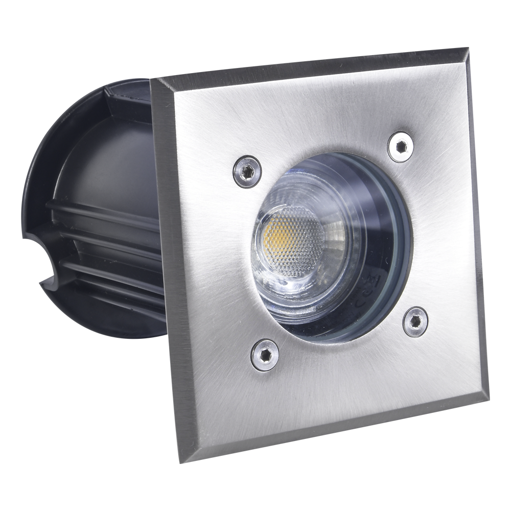 Abba Lighting UNS01 MR16 LED 12V Stainless Steel Well Light