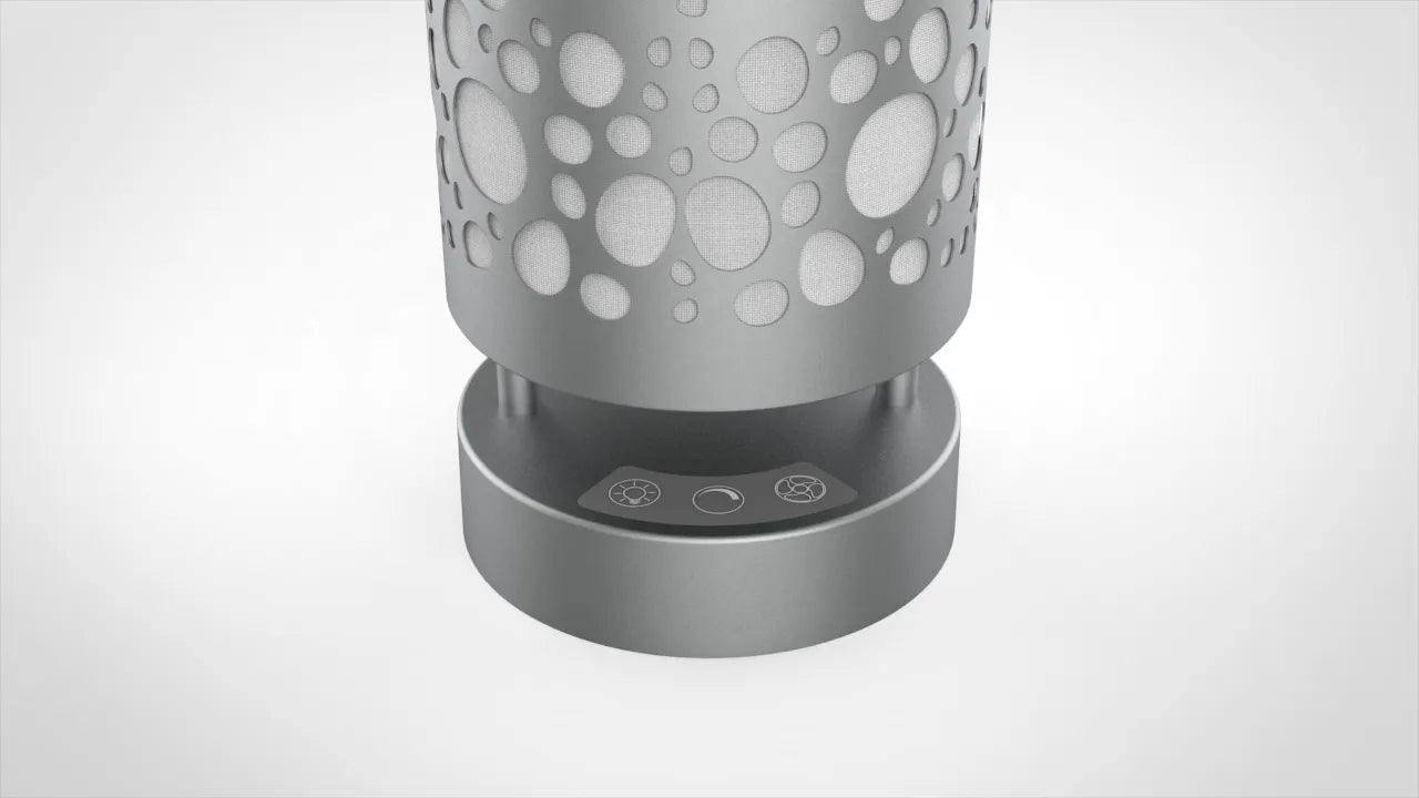 Aleddra 5" 15W AirGuardian Table Lamp With ViraPure Technology