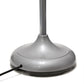 All The Rages 67" Silver 5-Light Adjustable Gooseneck Floor Lamp With Blue, White & Gray Shades
