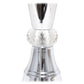 All The Rages Elegant Designs Gray Finish Romantic Sheer Shade Table Lamp With Hanging Crystals