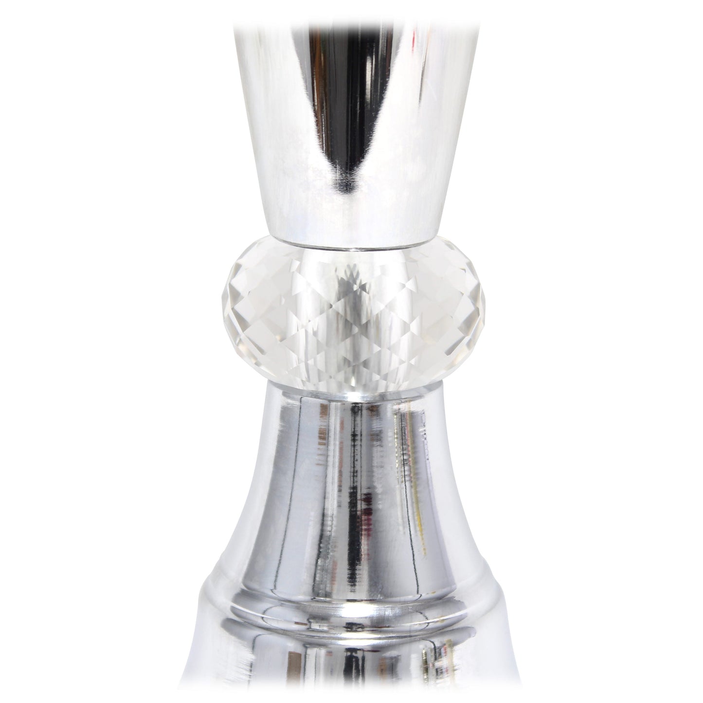 All The Rages Elegant Designs Gray Finish Romantic Sheer Shade Table Lamp With Hanging Crystals