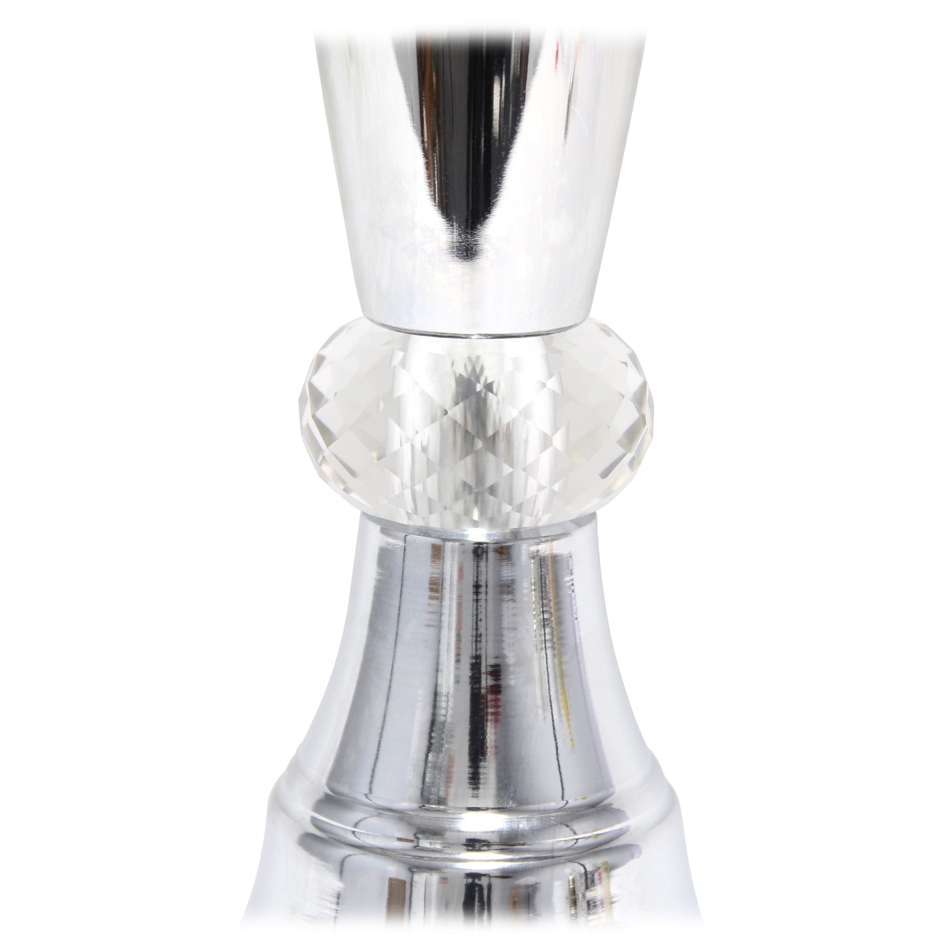 All The Rages Elegant Designs Gray Finish Romantic Sheer Shade Table Lamp With Hanging Crystals