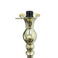 All The Rages Elegant Designs Marbleized White Glass Shade With Gold Nickel Finish Torchiere Floor Lamp