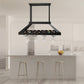 All The Rages Elegant Designs Oil Rubbed Bronze 2-Light LED Overhead Wine Rack Downlight
