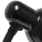 All The Rages Essentix 14" Black Flexible Gooseneck Metal Desk Task Lamp With Bowl Shaped Shade