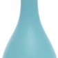 All The Rages Essentix 18" Blue Ceramic Dewdrop Table Lamp With Matching Fabric Shade