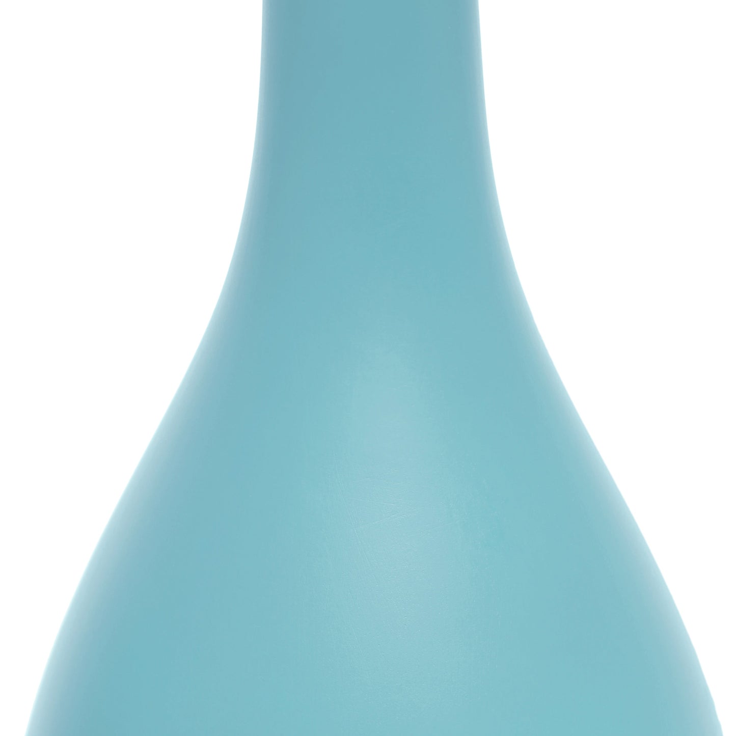 All The Rages Essentix 18" Blue Ceramic Dewdrop Table Lamp With Matching Fabric Shade