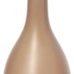 All The Rages Essentix 18" Light Brown Ceramic Dewdrop Table Lamp With Matching Fabric Shade