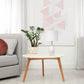 All The Rages Essentix 18" Off White Ceramic Dewdrop Table Lamp With Matching Fabric Shade