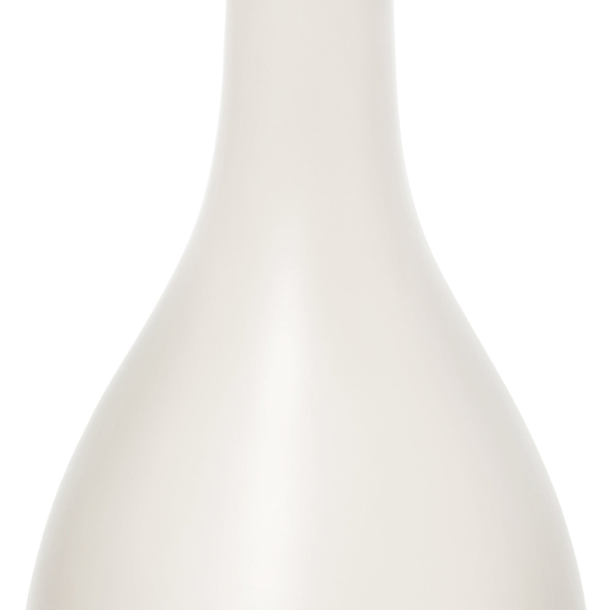 All The Rages Essentix 18" Off White Ceramic Dewdrop Table Lamp With Matching Fabric Shade