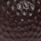 All The Rages Essentix 20" Brown Ceramic Textured Table Lamp With Matching Empire Fabric Shade
