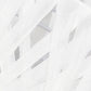 All The Rages Lalia Home 11" White Farmhouse Coastal Woven Paper Shade Pendant Light