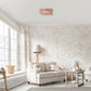 All The Rages Lalia Home 12" Rose Gold 2-Light Classix Glam Square Crystal & Metal Flush Mount Ceiling Light