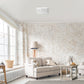 All The Rages Lalia Home 12" White 2-Light Classix Glam Square Crystal & Metal Flush Mount Ceiling Light