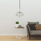All The Rages Lalia Home 16" Antique Brass Modern Metal Wire Paragon Hanging Pendant Light