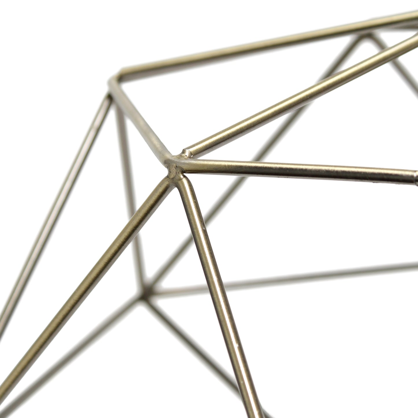 All The Rages Lalia Home 16" Antique Brass Modern Metal Wire Paragon Hanging Pendant Light