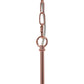 All The Rages Lalia Home 16" Rose Gold Modern Metal Wire Paragon Hanging Pendant Light